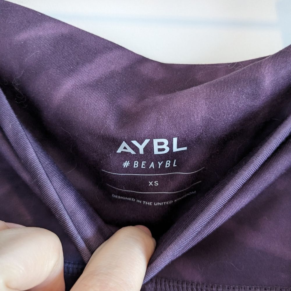 Aybl/Purple Leggings Sz XS - Picture 4 of 6